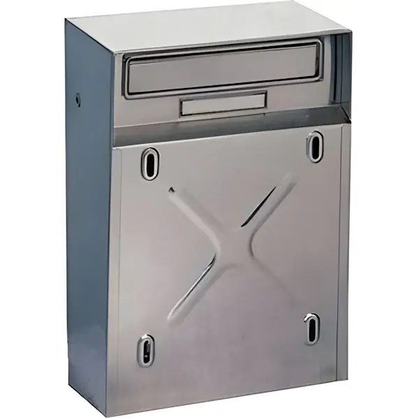SILMEC CASSETTA POSTALE MOD. S09 PER RECINZIONI IN ACCIAIO INOX
