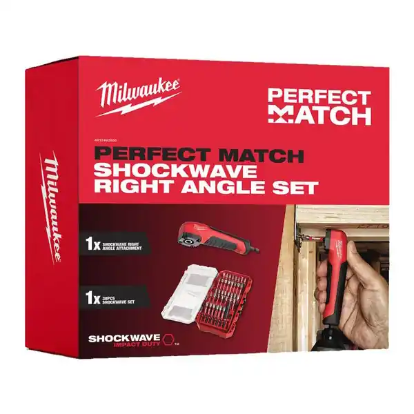 MILWAUKEE SET DI INSERTI BITS ED ACCESSORI CON DISPOSITIVO ANGOLARE PZ39