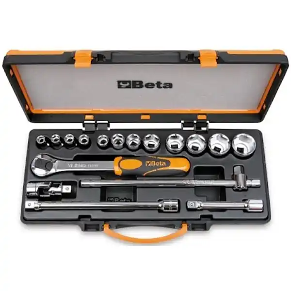 BETA 920A/C12X SERIE 12 CHIAVI A BUSSOLA ESAGONALI E ACCESSORI 1/2"