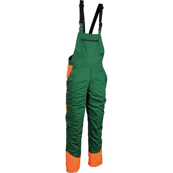 COFRA PETTORINA SECURE CUT ANTITAGLIO DA BOSCAIOLO VERDE/ARANCIO TG.L