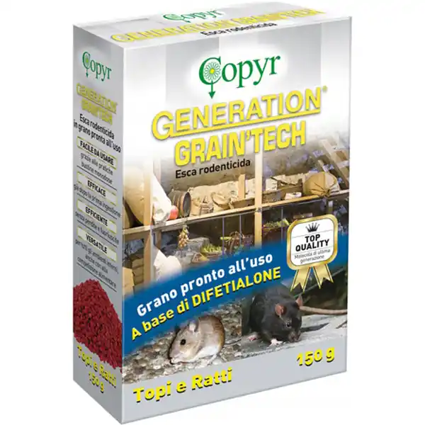 COPYR GENERATION GRAIN TECH ESCA PER TOPI IN GRANI GR150*