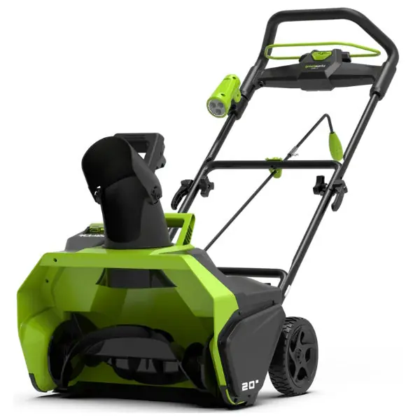 GREENWORKS SPAZZANEVE GD40ST SENZA CARICABATTERIA E BATTERIA*