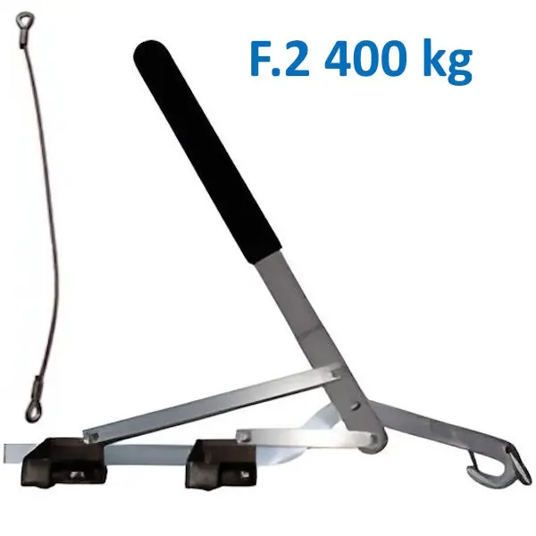 TRACTEL TENDITORE PER FUNI TIRVIT F.2 TRAZIONE KG400 PER FUNI D.MM6-8