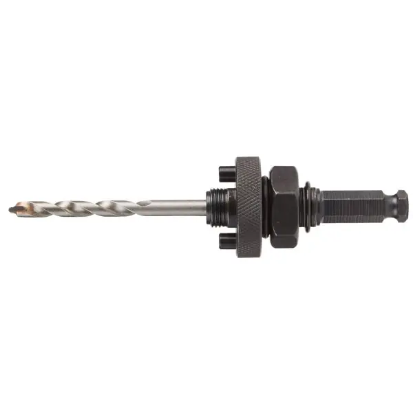 MILWAUKEE ALBERO CON PUNTA PILOTA PER SEGHE A TAZZA MULTIMATERIALE