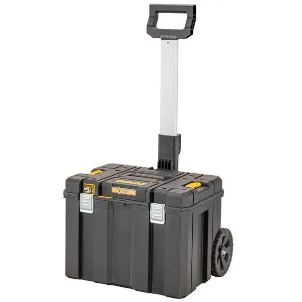 DEWALT TSTAK VALIGETTA CON RUOTE E IMPUGNATURA TELESCOPICA MM512X435X635