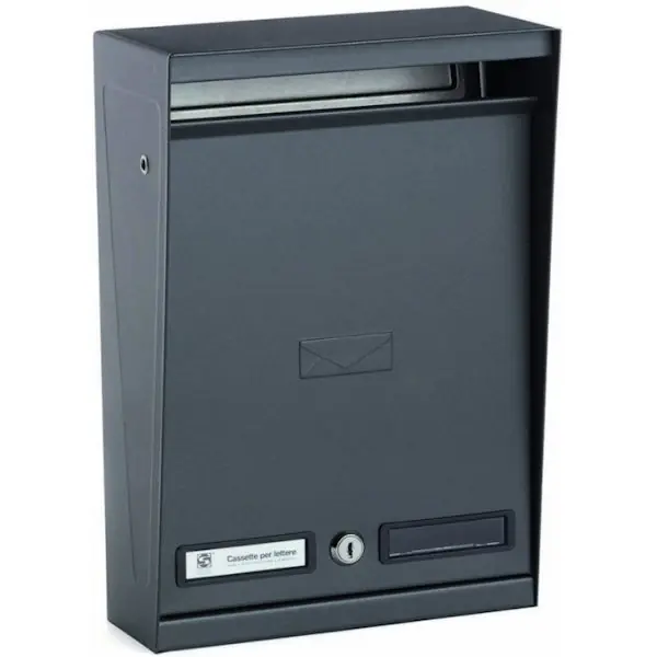 SILMEC CASSETTA POSTALE MOD. S014 PER RECINZIONI COLORE GRIGIO FERRO