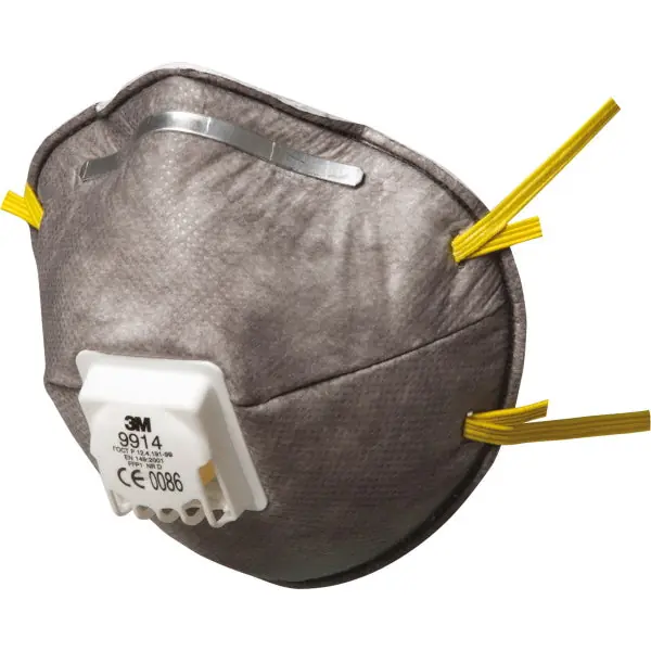 3M RESPIRATORE MONOUSO 9914 CLASSE FFP1 CON VALVOLA CONF.DA PZ10