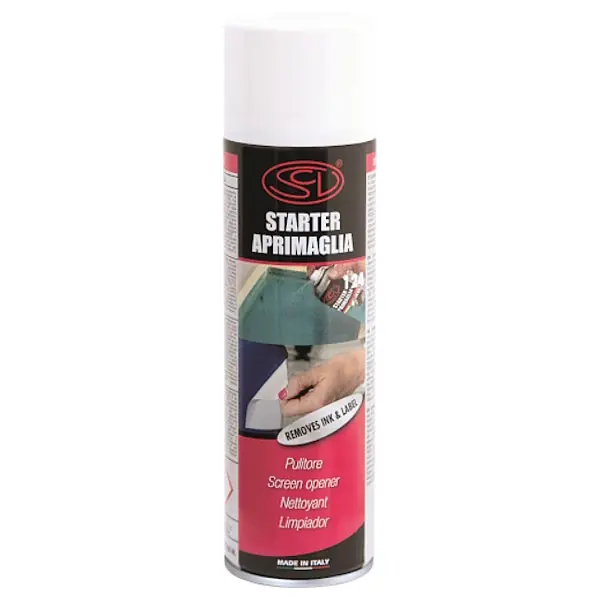 SCL STARTER APRIMAGLIA PULITORE PER TELAI E RIMUOVI ETICHETTE ML500