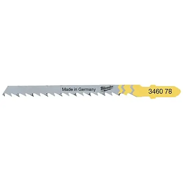 MILWAUKEE LAME SEGHETTO ALTERNATIVO PER TAGLI CURVI MM 75X4 T244D PZ5