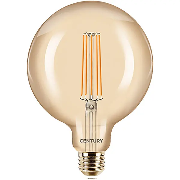 CENTURY LAMPADINA LED INCANTO EPOCA GLOBO G125 230V 8W E27 2200K 806LM
