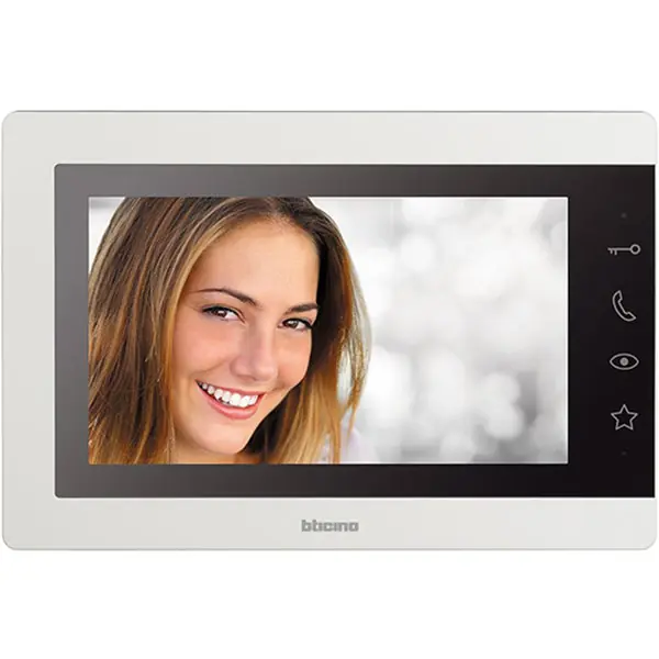 BTICINO MONITOR 7" PER VIDEOCITOFONO EASYKIT ESSENTIAL PLUG-IN
