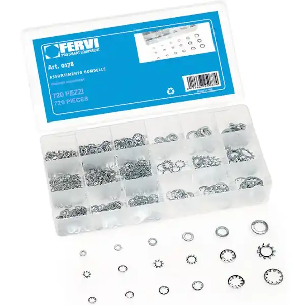 FERVI ASSORTIMENTO DI RONDELLE TOTALE PZ720