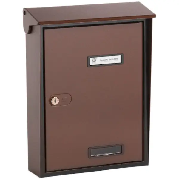 SILMEC CASSETTA POSTALE MOD. S90 COLORE RUGGINE