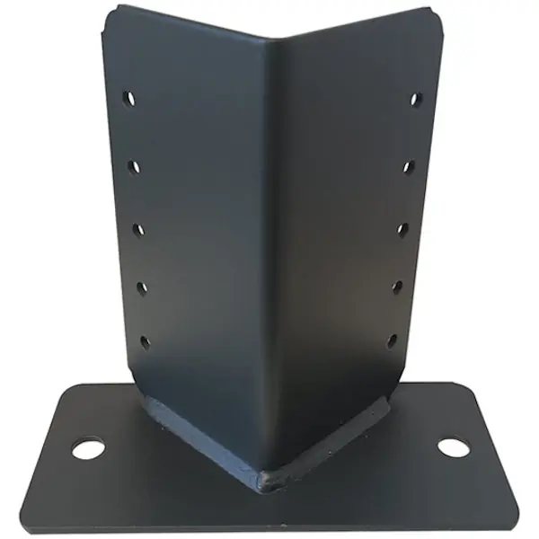 MINUTEX ANGOLARE PORTAPILASTRI MM90X90X180X4 BASE MM200X90X3 GRAFITE