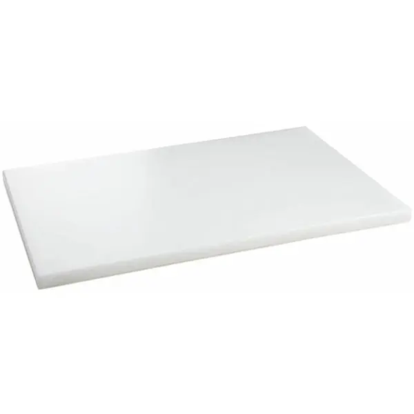 LASTRA IN POLIETILENE PE HD 300 BIANCO MM15 AL KG.(LASTRA MM2000X1000)
