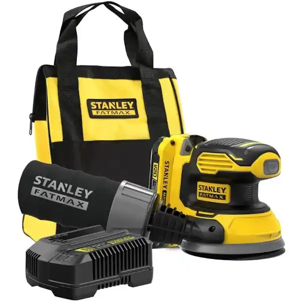 STANLEY LEVIGATRICE ROTORBITALE A BATTERIA 18V 2,0AH SFMCW220D1S-QW