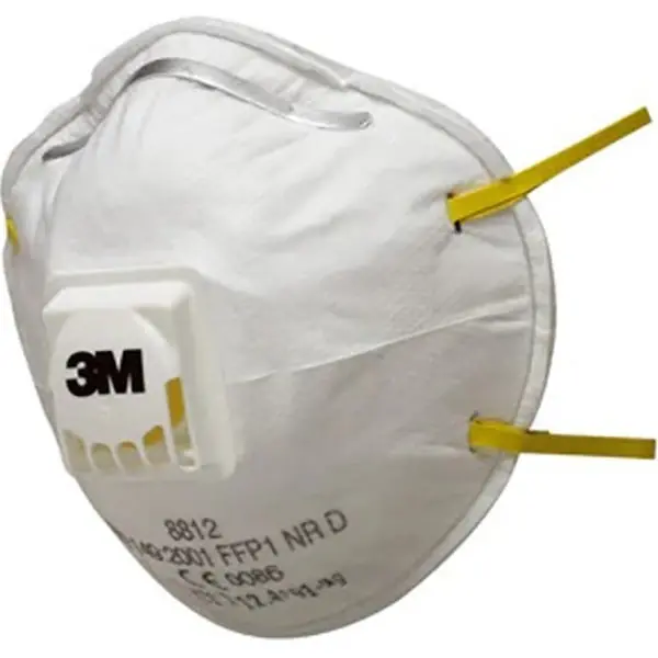 3M RESPIRATORE MONOUSO 8812 CLASSE FFP1 CON VALVOLA CONF.DA PZ10