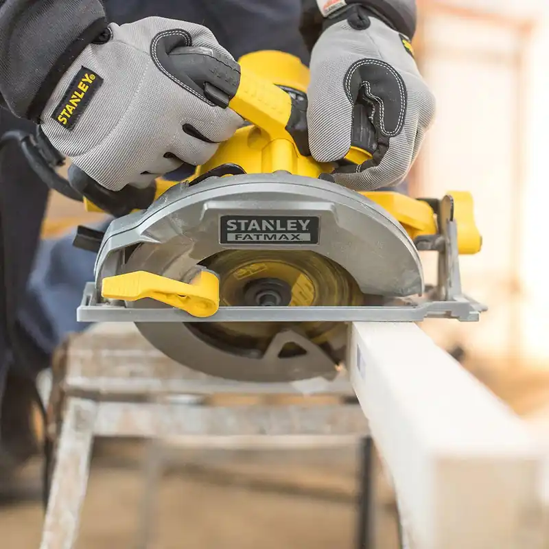 STANLEY SEGA CIRCOLARE MOD. FME301K-QS CON LAMA D.MM190 POTENZA 1650W