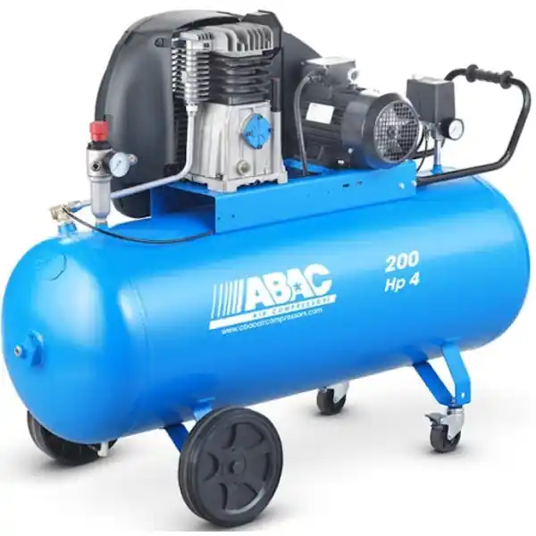 ABAC COMPRESSORE A CINGHIA SERBATOIO LT200 MOD. PRO A39B/200 CT4 400V