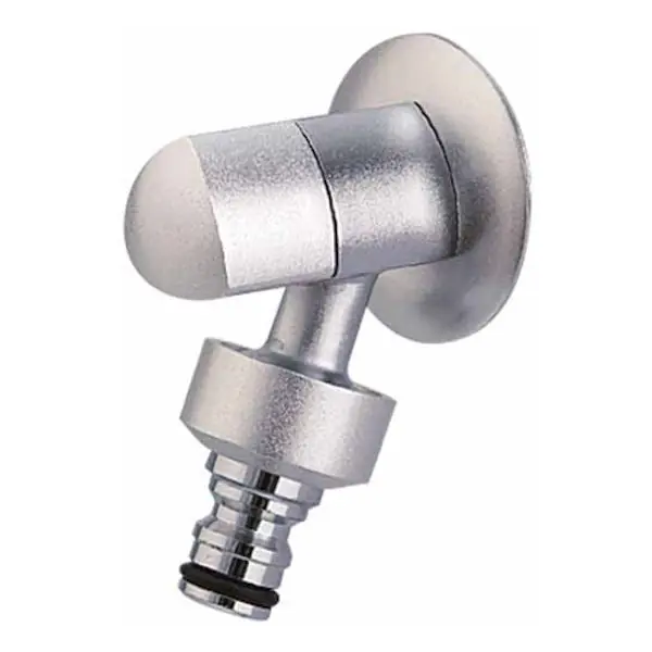 BEL-FER RUBINETTO IN OTTONE CROMATO SATINATO ATTACCO 1/2"