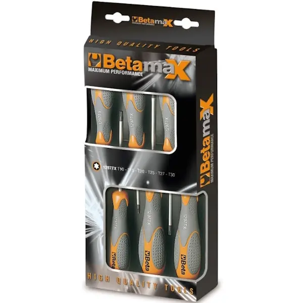 BETA 1297TX/D6 SERIE DI 6 GIRAVITI PER VITI TORX