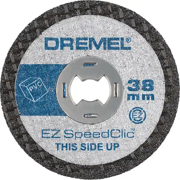 DREMEL ART. SC476 DISCHI TAGLIO PLASTICA D.MM38 EZ SPEEDCLIC CONF.PZ5