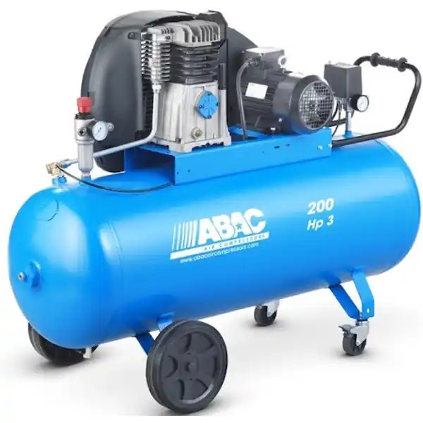 ABAC COMPRESSORE A CINGHIA SERBATOIO LT200 MOD. PRO A39B/200 CM3 230V