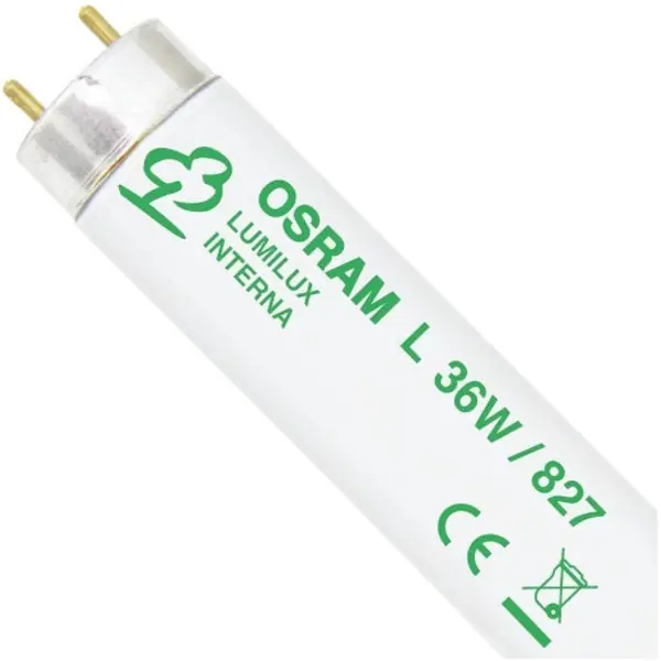 OSRAM TUBO NEON FLUORESCENTE LINEARE LUMILUX PLUS TL-D/T8 36W G13 2700K