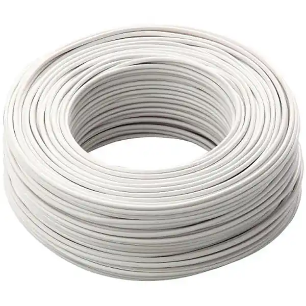 CAVO ELETTRICO IN MATASSA FS17 1X1,5 BIANCO DA MT100