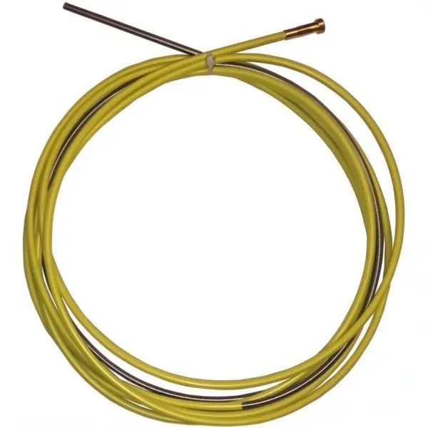 TRAFIMET GUAINA PER FILO D.MM.1,2-1,6 MT4 IN ACCIAIO RIVESTITA GIALLO