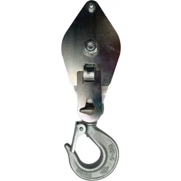 TRACTEL CARRUCOLA ART. EG140 RUOTE GHISA PORTATA KG320 PER FUNE D.MM4/5