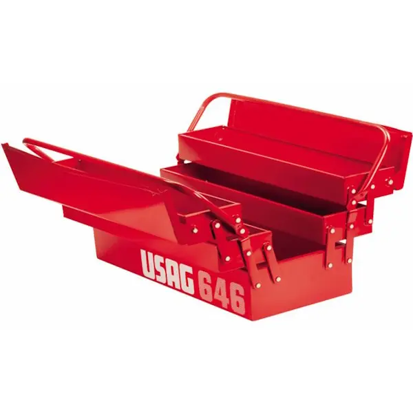 USAG 646/5LV CASSETTA LUNGA A 5 SCOMPARTI VUOTA