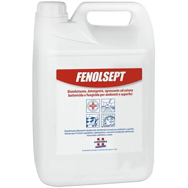 AMUCHINA FENOLSEPT DETERGENTE DISINFETTANTE SUPERFICI LT5