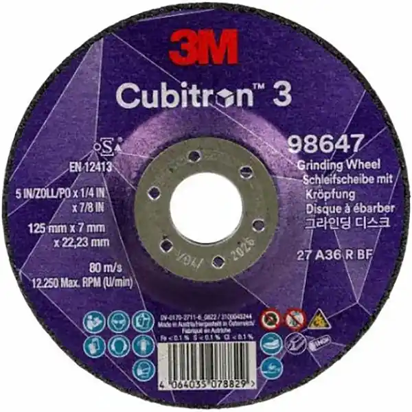 3M CUBITRON III DISCO DA SBAVO T27 D.MM115X7,0X22 ART.99306