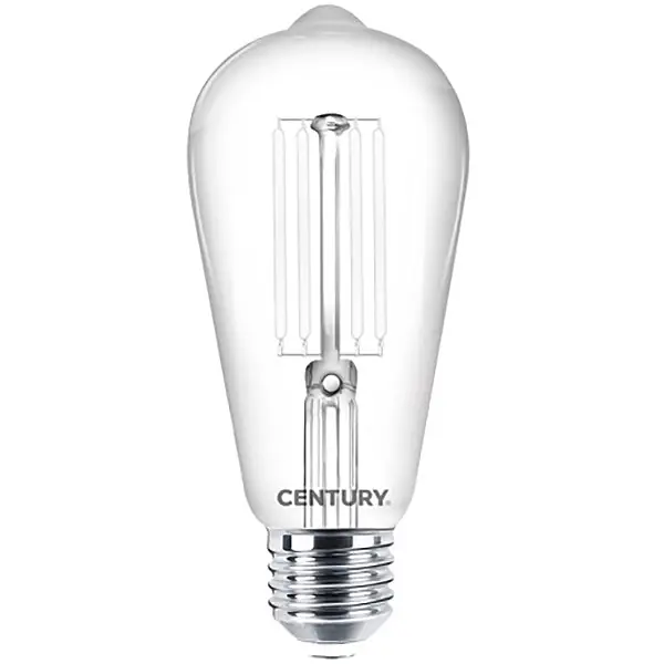 CENTURY LAMPADINA LED INCANTO WHITE EDISON 230V 7,5W E27 2700K 806LM
