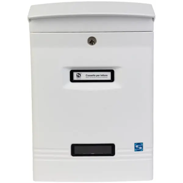 SILMEC CASSETTA POSTALE MOD. GIOIOSA COLORE BIANCO RAL 9016