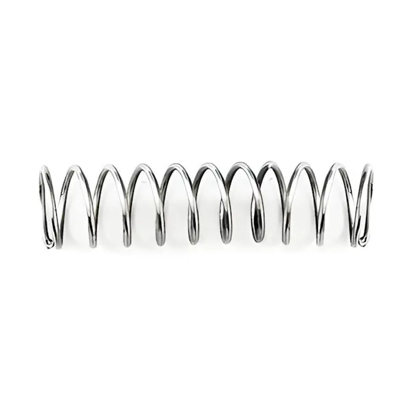 MOLLE SPIRALI A SPIRE APERTE ZINCATA D.MM.1,8X12,0 X 280 DIS.CO.MO340