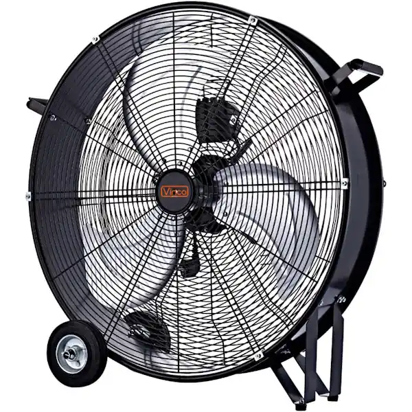VINCO VENTILATORE DA TERRA INDUSTRIALE CM75 2 VELOCITA‘ 260W