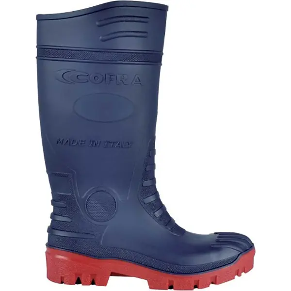 COFRA STIVALI ANTINFORTUNISTICI TYPHOON BLU/RED S5 CI LG FO SR N39*