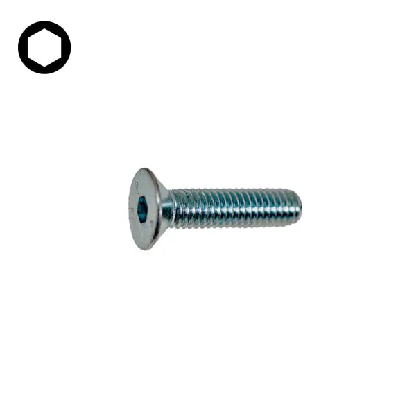 VITE TSPEI CLASSE 10.9 ZINCATA BIANCA M16X 60 UNI 5933