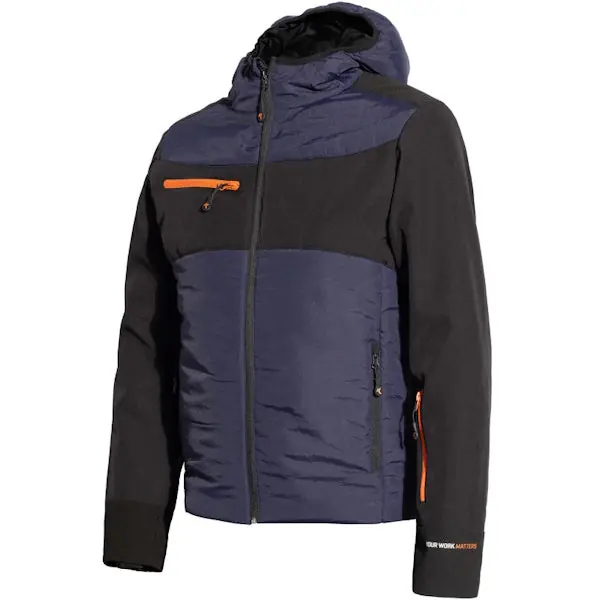 ISSA GIACCA ICONIC EXTREME COLORE BLU NAVY TG.XXL