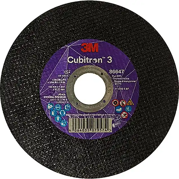 3M CUBITRON III DISCO DA TAGLIO T41 D.MM115X1,0X22 ART.86647