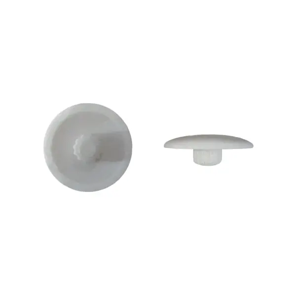 TECFI CAPPUCCIO IN PLASTICA PER VITI TORX T30 D.MM13,5 PZ100 BIANCO