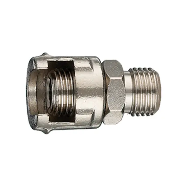 ANI ART. 11/B 3/8"M RACCORDO MASCHIO CON DADO FRESATO