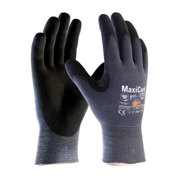 ATG GUANTI MOD. MAXICUT ULTRA AD-APT A52-3745 COLORE NERO/BLU