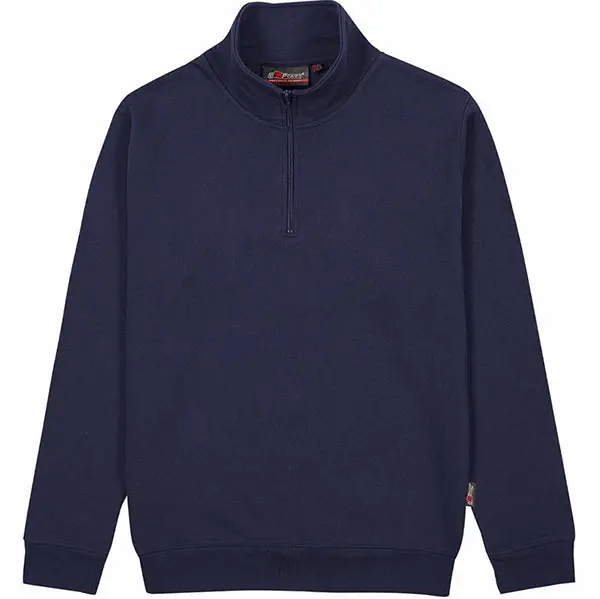 U-POWER FELPA CON MEZZA ZIP TAUTRA COLORE DEEP BLUE TG.M
