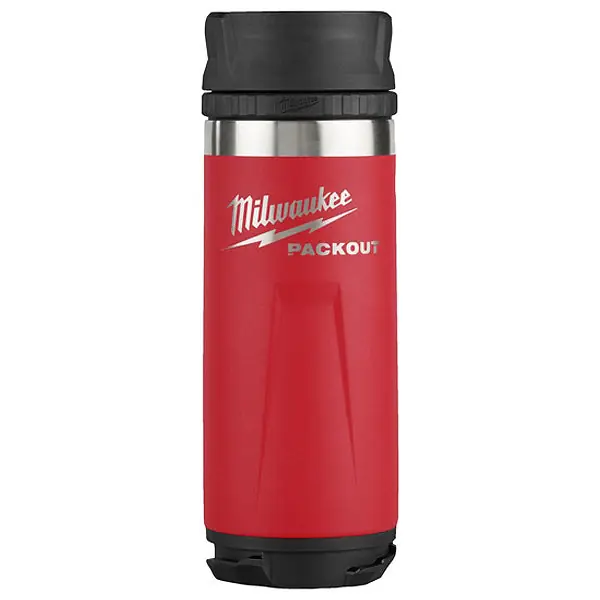 MILWAUKEE PACKOUT BORRACCIA CON COPERCHIO FORATO DA ML.532 ROSSA