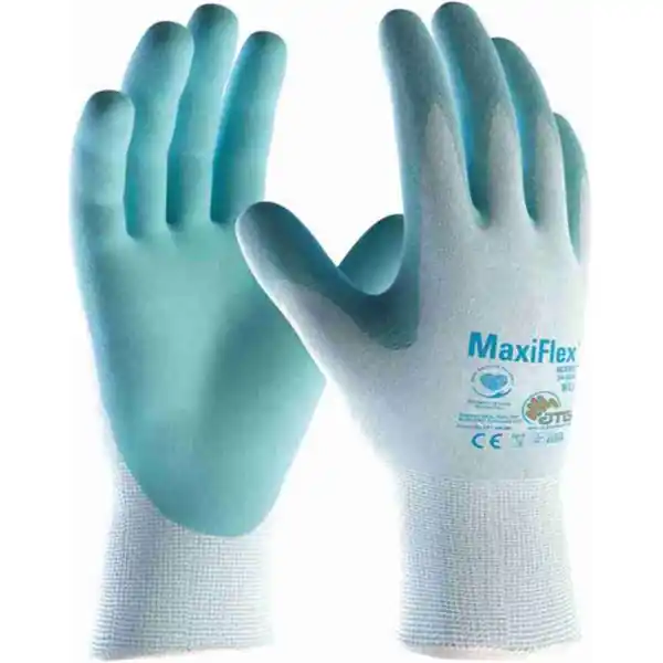 ATG GUANTI MOD. MAXIFLEX ACTIVE A34-824 COLORE AZZURRO TG 9