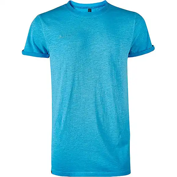 U-POWER T-SHIRT 100% COTONE MOD. FLUO COLORE CIANO FLUO TG.M