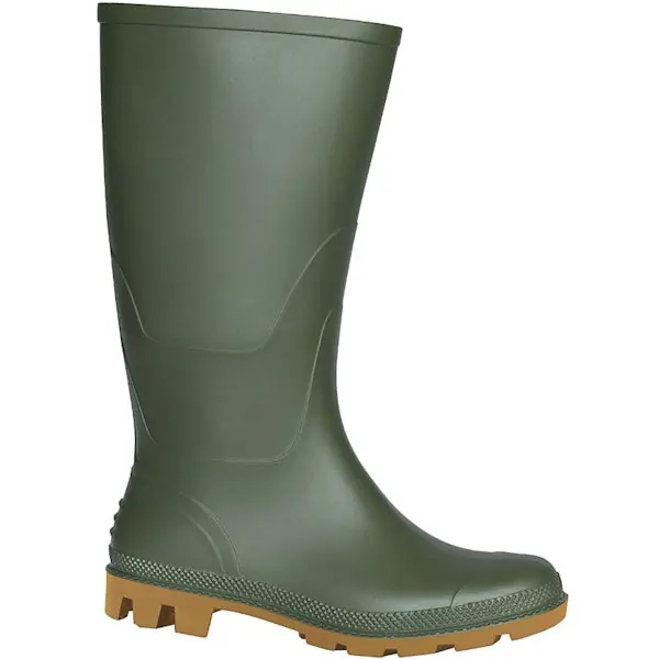 ISSA STIVALE IN PVC GINOCCHIO COLORE VERDE/PARA NR.45